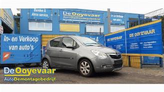 damaged commercial vehicles Opel Agila Agila (B), MPV, 2008 / 2014 1.0 12V ecoFLEX 2010/9