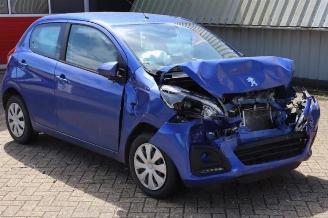 damaged commercial vehicles Peugeot 108 108, Hatchback, 2014 1.0 12V VVT-i 2019/11