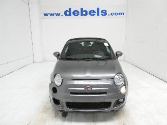 damaged scooters Fiat 500C 1.2 500 C S 2015/6