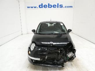 damaged passenger cars Fiat 500 1.2 LOUNGE 2015/7